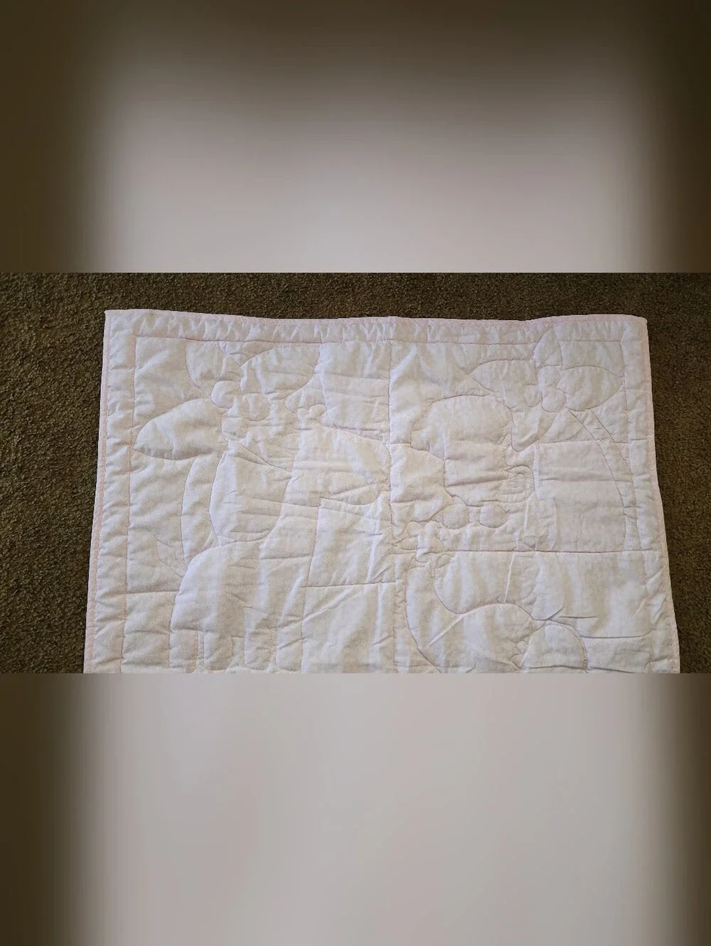 JUST BORN baby girl pink crib quilt blanket comforter animals jungle safari